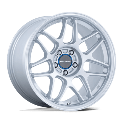 19x9.5 Motegi MR158 Tsubaki Hyper Silver W/ Machined Lip Wheel 5x4.5 (25mm)