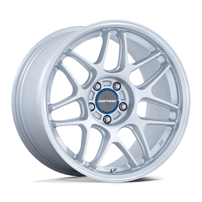 18x8.5 Motegi MR158 Tsubaki Hyper Silver W/ Machined Lip Wheel 5x4.25 (42mm)