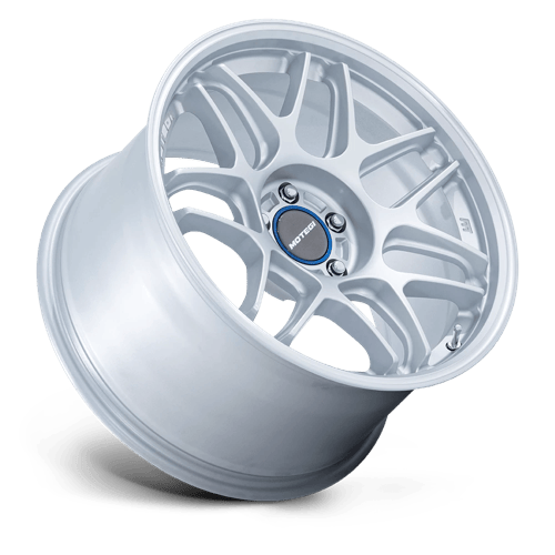19x9.5 Motegi MR158 Tsubaki Hyper Silver W/ Machined Lip Wheel 5x100 (40mm)