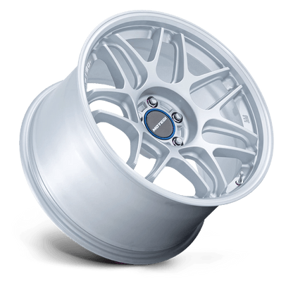 18x8.5 Motegi MR158 Tsubaki Hyper Silver W/ Machined Lip Wheel 5x112 (42mm)