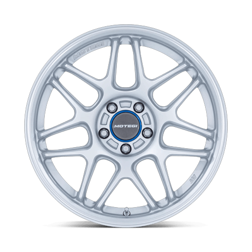18x10.5 Motegi MR158 Tsubaki Hyper Silver W/ Machined Lip Wheel 5x112 (35mm)
