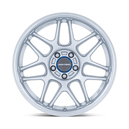 18x10.5 Motegi MR158 Tsubaki Hyper Silver W/ Machined Lip Wheel 5x112 (35mm)