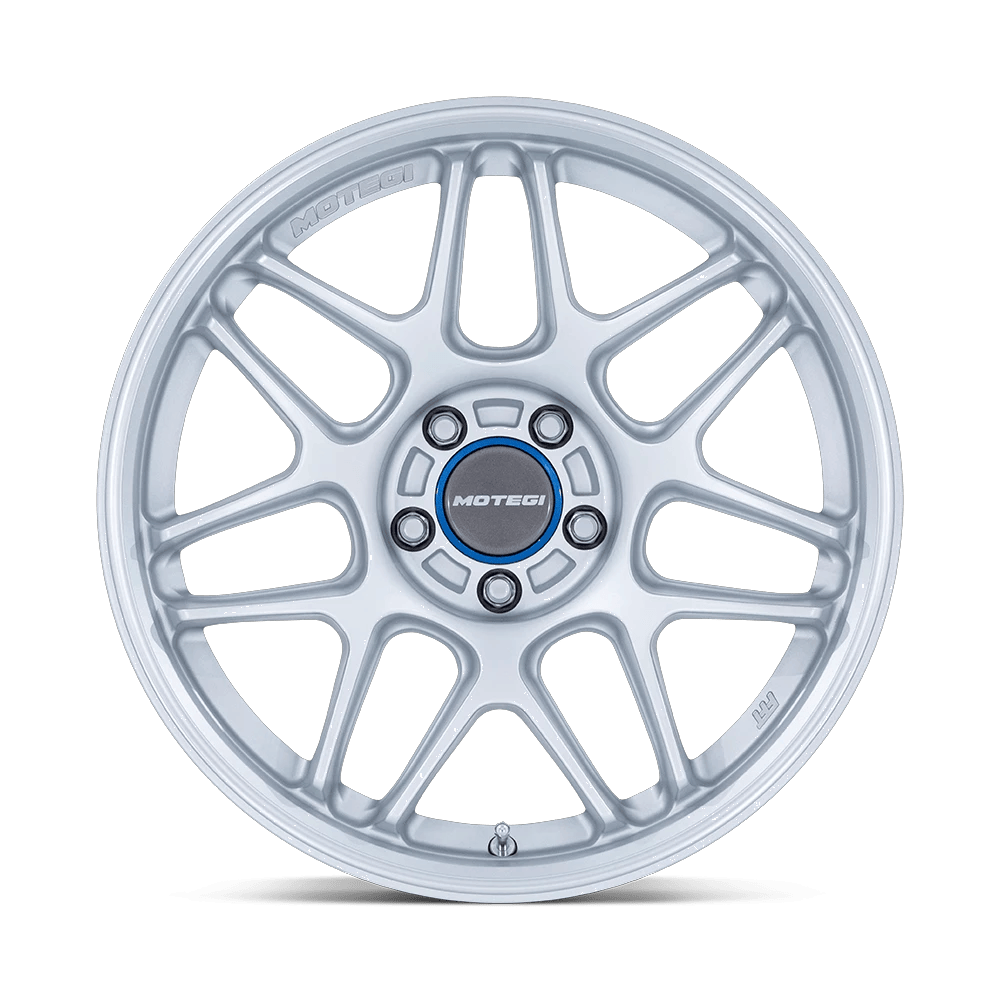 18x8.5 Motegi MR158 Tsubaki Hyper Silver W/ Machined Lip Wheel 5x4.5 (35mm)