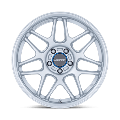 18x10.5 Motegi MR158 Tsubaki Hyper Silver W/ Machined Lip Wheel 5x4.5 (25mm)