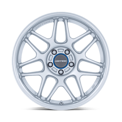 18x8.5 Motegi MR158 Tsubaki Hyper Silver W/ Machined Lip Wheel 5x100 (30mm)