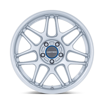 19x9.5 Motegi MR158 Tsubaki Hyper Silver W/ Machined Lip Wheel 5x4.5 (40mm)