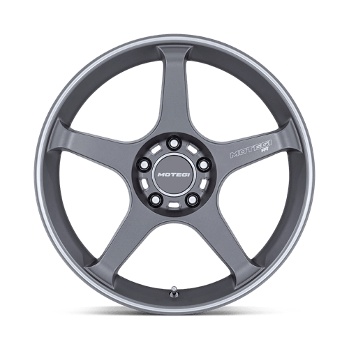 18x8.5 Motegi MR159 Battle V Gunzilla W/ Machined Lip Stripe Wheel 5x100 (30mm)