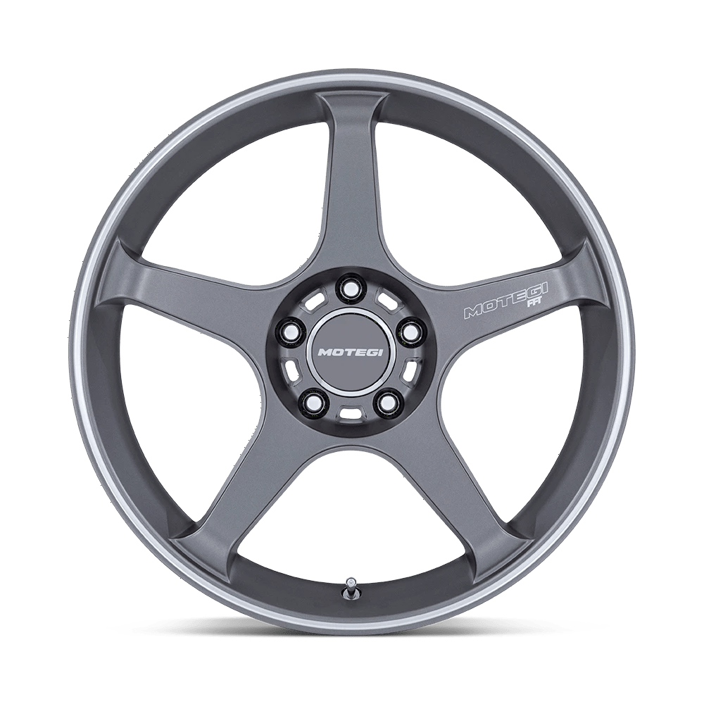 18x10.5 Motegi MR159 Battle V Gunzilla W/ Machined Lip Stripe Wheel 5x120 (25mm)