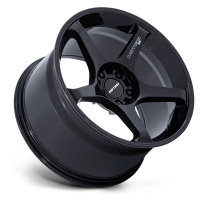 18x10.5 Motegi MR159 Battle V Blackbird Metallic Wheel 5x120 (35mm)