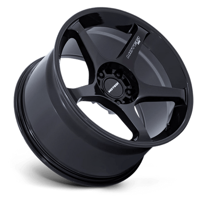 18x10.5 Motegi MR159 Battle V Blackbird Metallic Wheel 5x120 (25mm)