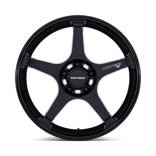 18x10.5 Motegi MR159 Battle V Blackbird Metallic Wheel 5x120 (25mm)