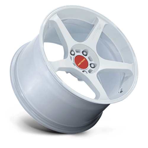 17x8.5 Motegi MR159 Battle V Matsuri White Pearl Mach Stripe Wheel 5x4.5 (45mm)