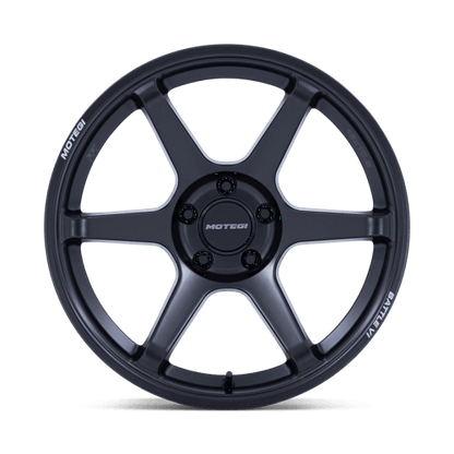 19x9.5 Motegi MR160 Battle VI Matte Blackbird Metallic Wheel 5x112 (35mm)