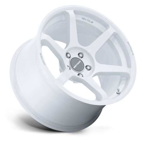 18x8.5 Motegi MR160 Battle VI Matsuri White Pearl Wheel 5x4.5 (35mm)