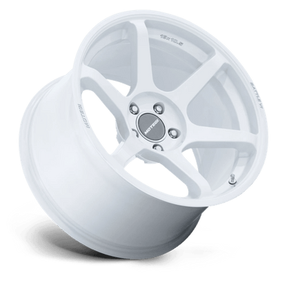 18x8.5 Motegi MR160 Battle VI Matsuri White Pearl Wheel 5x4.5 (35mm)