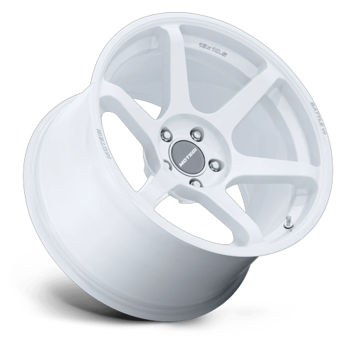 18x9.5 Motegi MR160 Battle VI Matsuri White Pearl Wheel 5x4.5 (25mm)