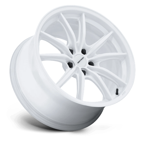 18x9.5 Motegi MR162 Zentoku Glossy White Wheel 5x4.5 (40mm)