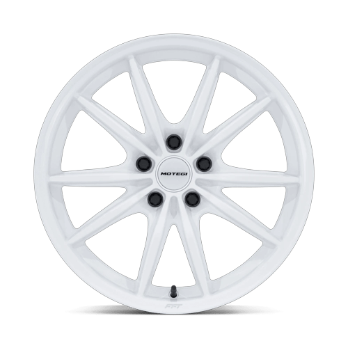 17x8.5 Motegi MR162 Zentoku Glossy White Wheel 5x4.5 (35mm)