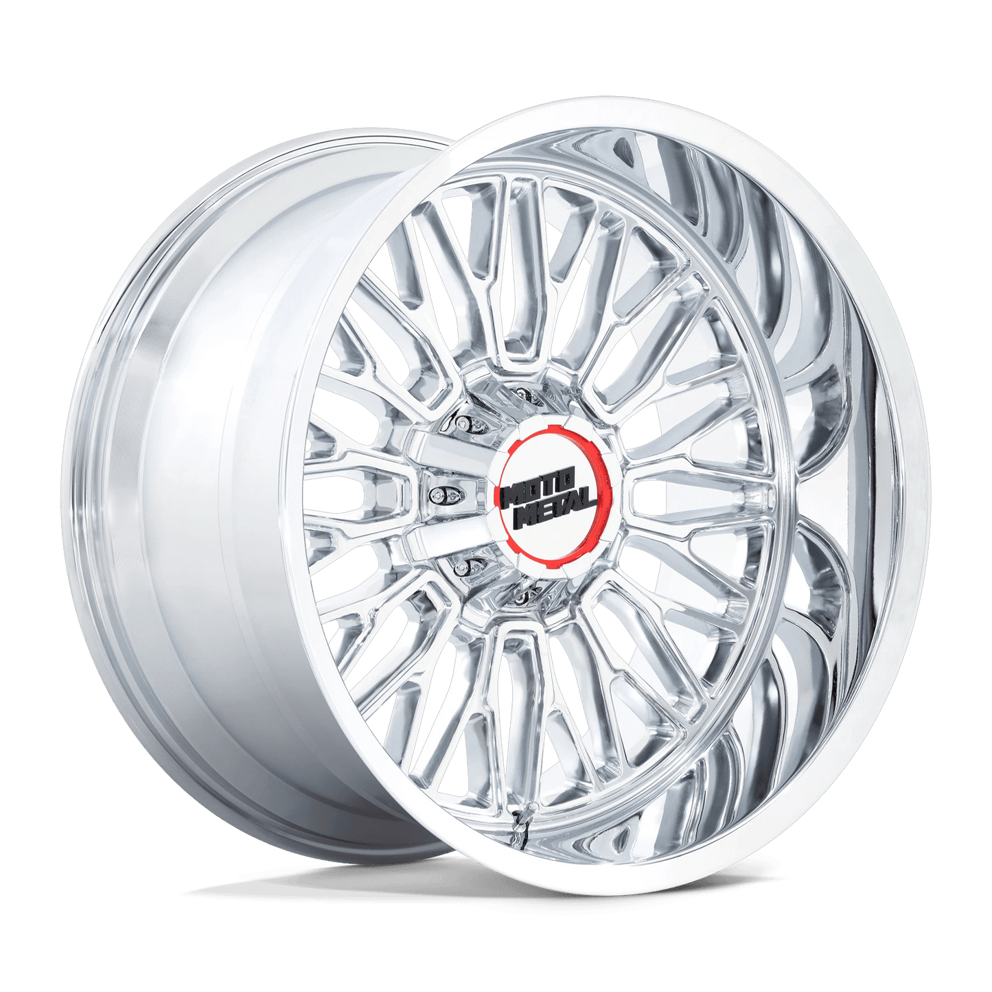 22x12 Moto Metal MO809 Stinger Chrome Wheel 5x5/5x5.5 (-44mm)