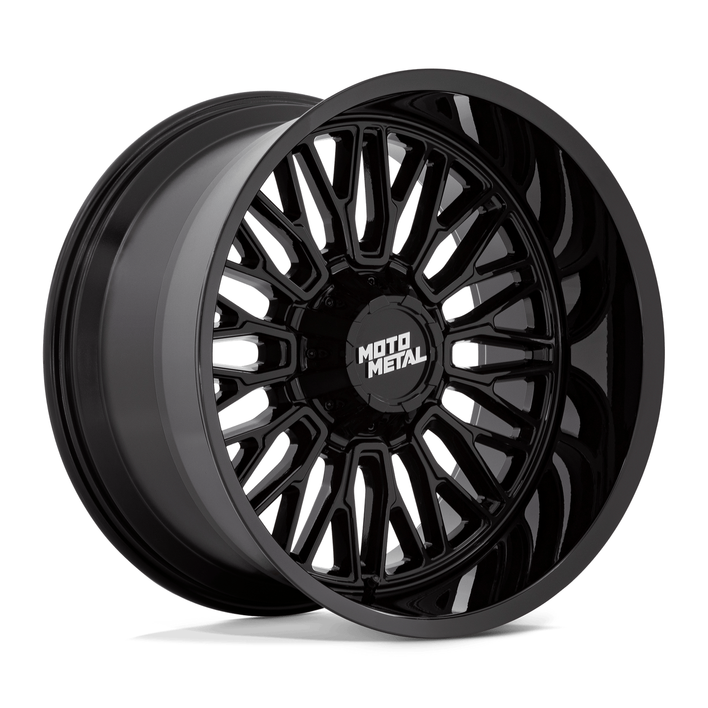 20x10 Moto Metal MO809 Stinger Gloss Black Wheel 8x6.5 (-18mm)