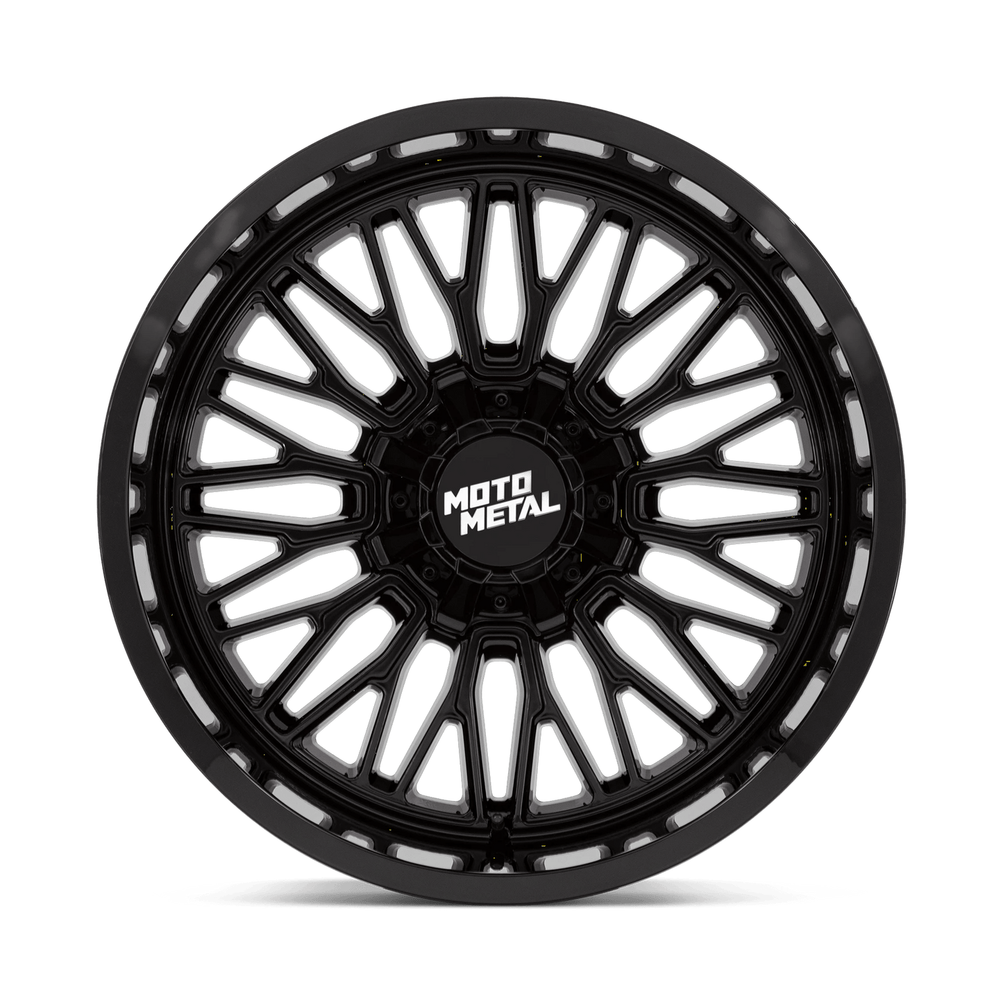 22x12 Moto Metal MO809 Stinger Gloss Black Wheel 8x170 (-44mm)