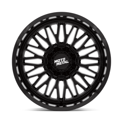 22x12 Moto Metal MO809 Stinger Gloss Black Wheel 8x170 (-44mm)
