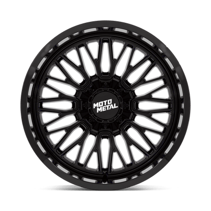 22x12 Moto Metal MO809 Stinger Gloss Black Wheel 8x170 (-44mm)