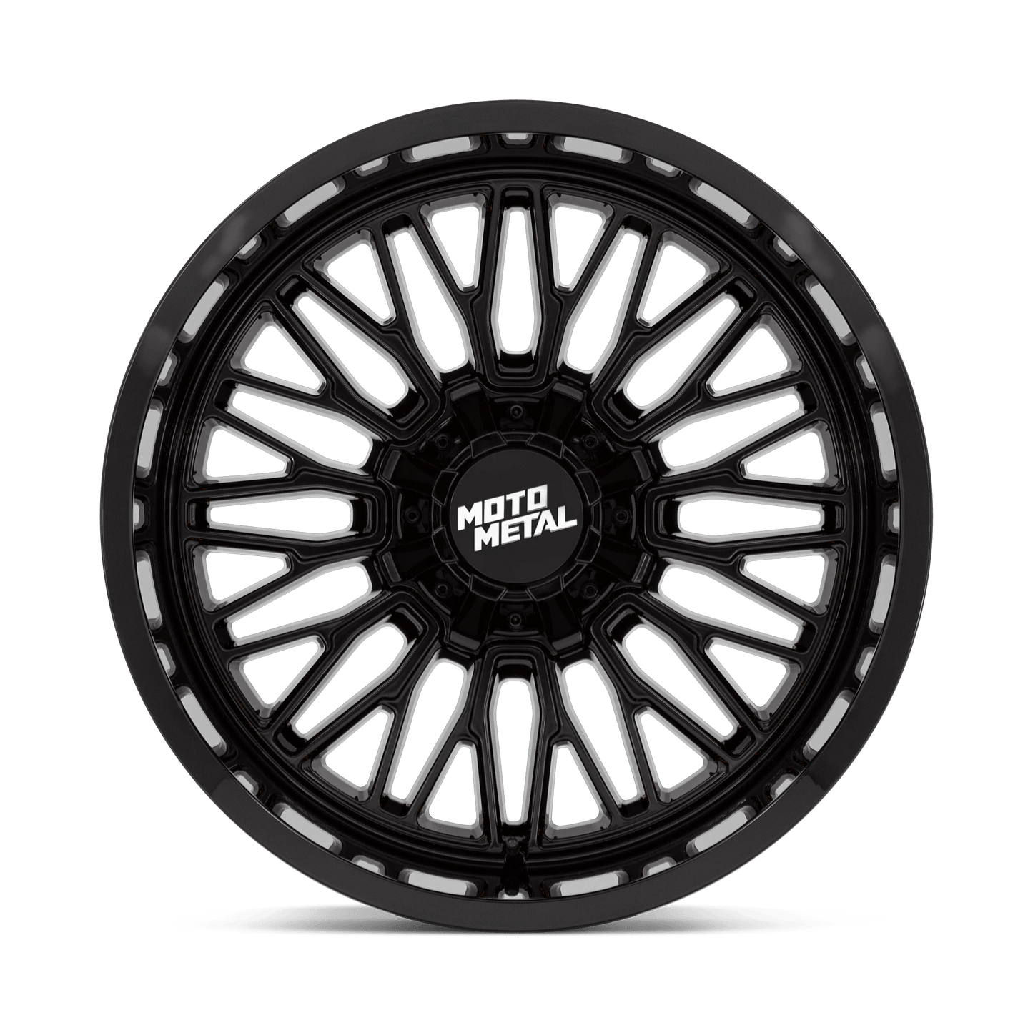 20x10 Moto Metal MO809 Stinger Gloss Black Wheel 8x180 (-18mm)