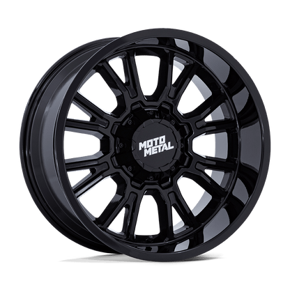 22x9 Moto Metal MO810 Legacy Gloss Black Wheel Blank (1mm)