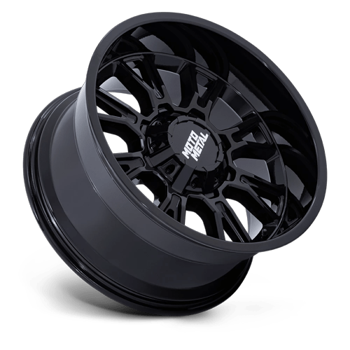 22x9 Moto Metal MO810 Legacy Gloss Black Wheel Blank (1mm)