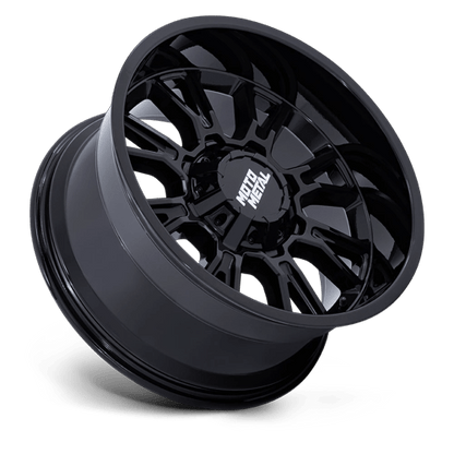 22x9 Moto Metal MO810 Legacy Gloss Black Wheel Blank (1mm)