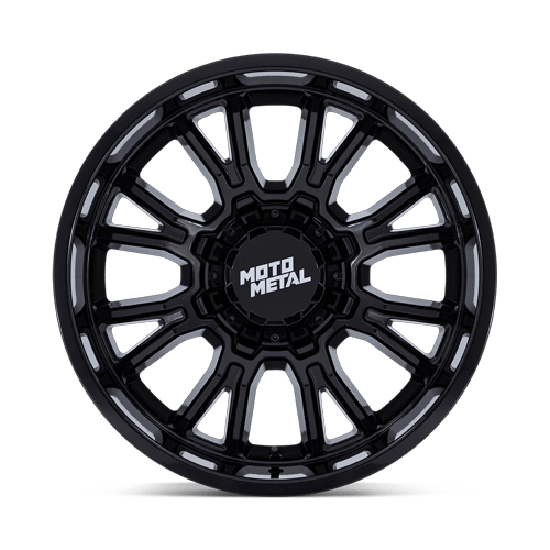 22x9 Moto Metal MO810 Legacy Gloss Black Wheel Blank (1mm)