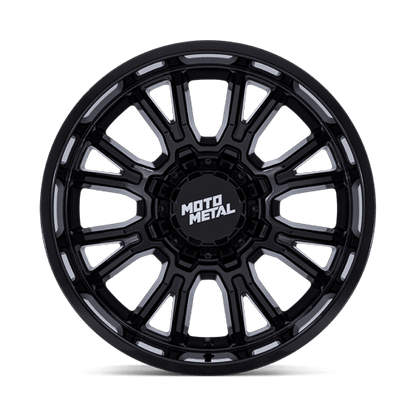 22x9 Moto Metal MO810 Legacy Gloss Black Wheel Blank (1mm)