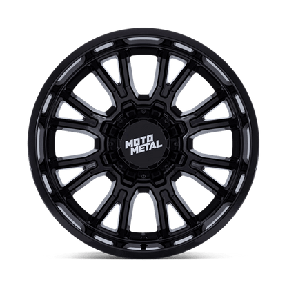 22x9 Moto Metal MO810 Legacy Gloss Black Wheel Blank (1mm)