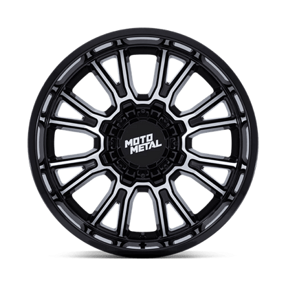 17x9 Moto Metal MO810 Legacy Gloss Black Machined Wheel 6x120 (20mm)