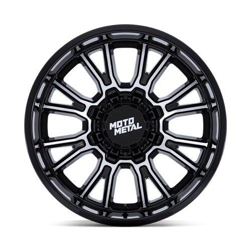 17x9 Moto Metal MO810 Legacy Gloss Black Machined Wheel 6x120 (20mm)