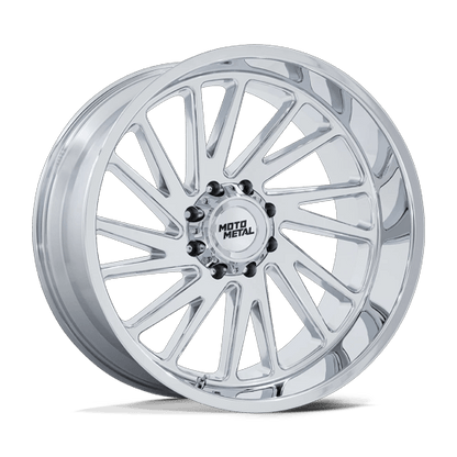 22x12 Moto Metal MO811 Combat Chrome Wheel 6x135 (-44mm)