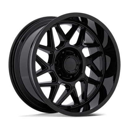 20x9 Moto Metal MO812 Turbine Gloss Black Wheel 5x5 (1mm)
