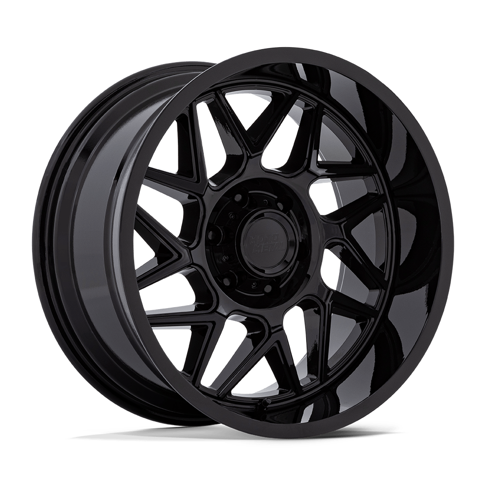 20x9 Moto Metal MO812 Turbine Gloss Black Wheel 8x180 (1mm)