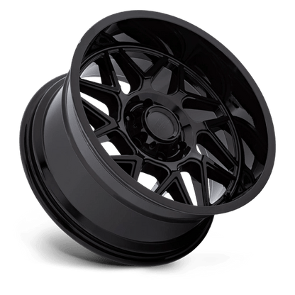 20x10 Moto Metal MO812 Turbine Gloss Black Wheel 5x5.5 (-18mm)