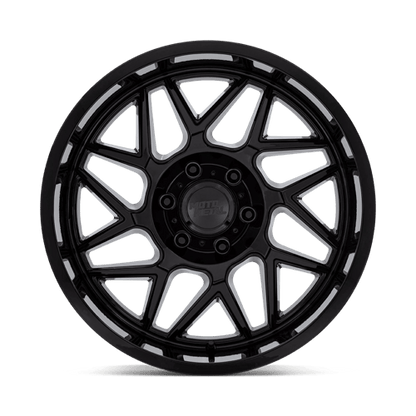 20x10 Moto Metal MO812 Turbine Gloss Black Wheel 8x180 (-18mm)