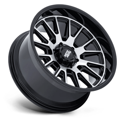 20x9 Moto Metal MO814 Tekton Gloss Black W/ Machined Face Wheel 6x5.5 (20mm)