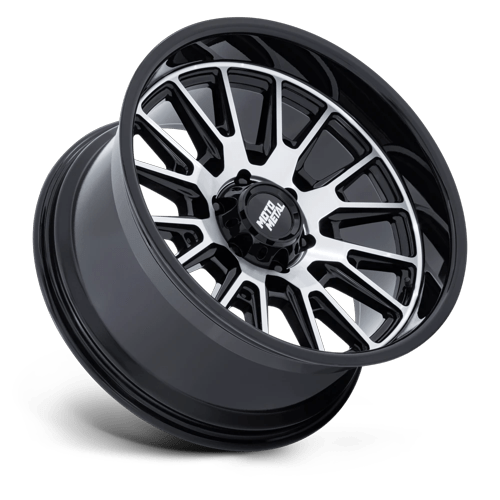 20x9 Moto Metal MO814 Tekton Gloss Black W/ Machined Face Wheel 6x135 (20mm)