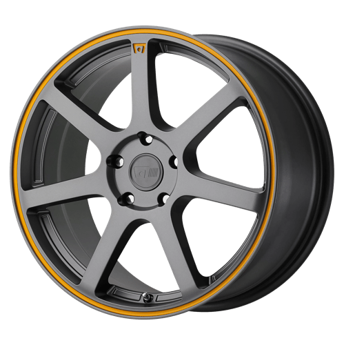 MR132 15X6.5 5X4.5 M-GRY/ORNG +40MM