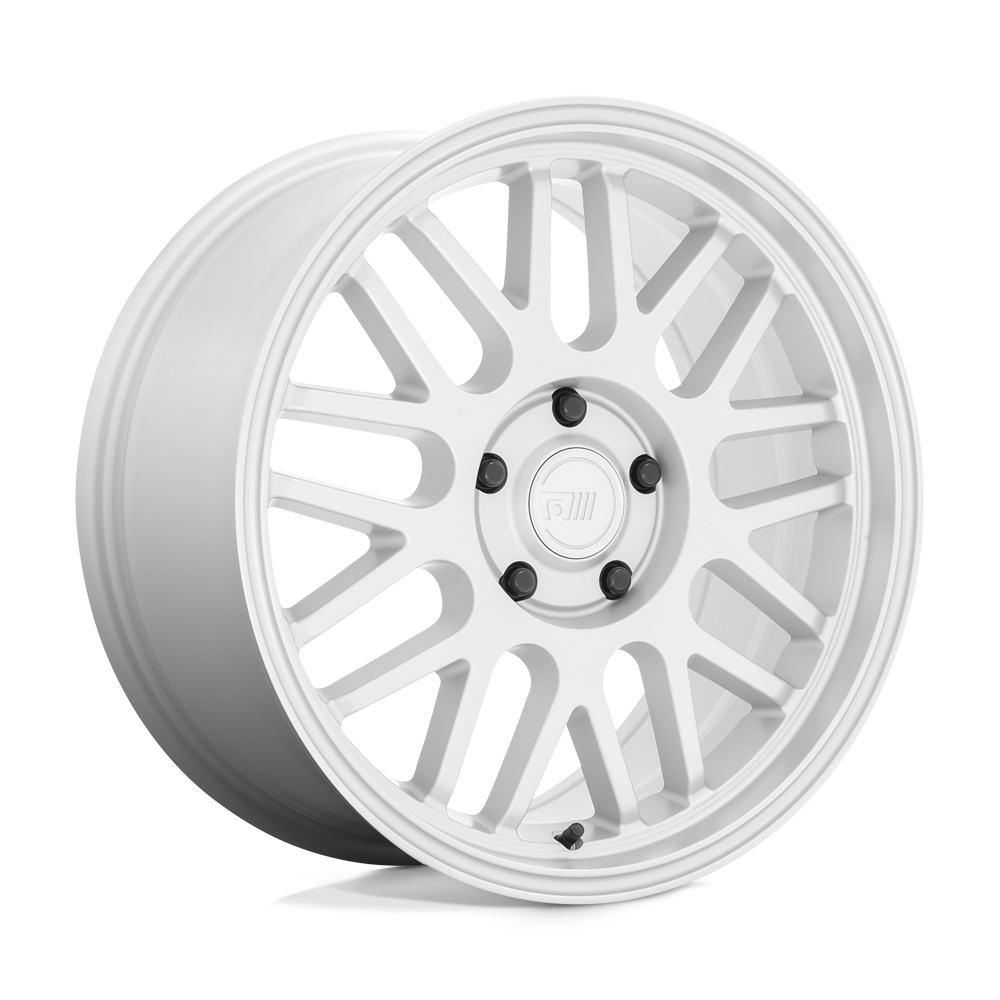 18x8.5 Motegi MR144 M9 Hyper Silver Wheel 5x120 (35mm)