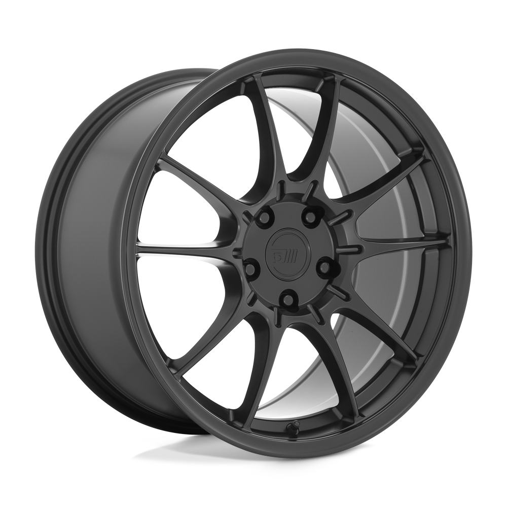 18x8.5 Motegi MR152 SS5 Satin Black Wheel 5x108 (42mm)