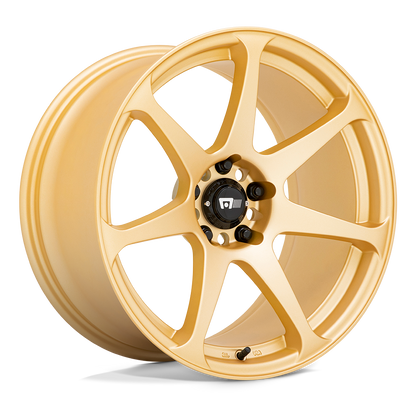 18x8 Motegi MR154 BATTLE Gold Wheel 5x4.5 (43mm)