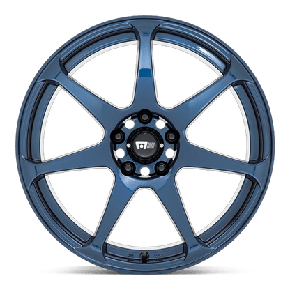 18x9.5 Motegi MR154 Battle Midnight Blue Wheel 5x100 (38mm)