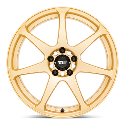 18x8 Motegi MR154 BATTLE Gold Wheel 5x4.5 (43mm)