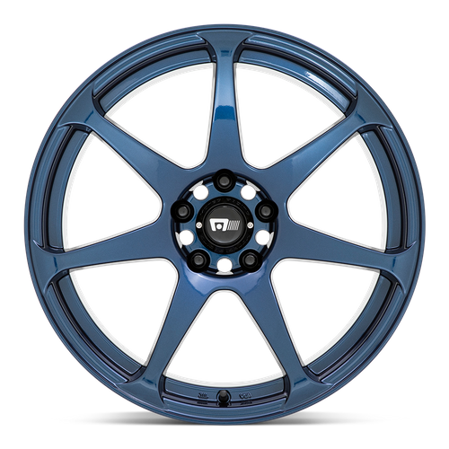18x8 Motegi MR154 BATTLE Midnight Blue Wheel 5x4.5 (43mm)